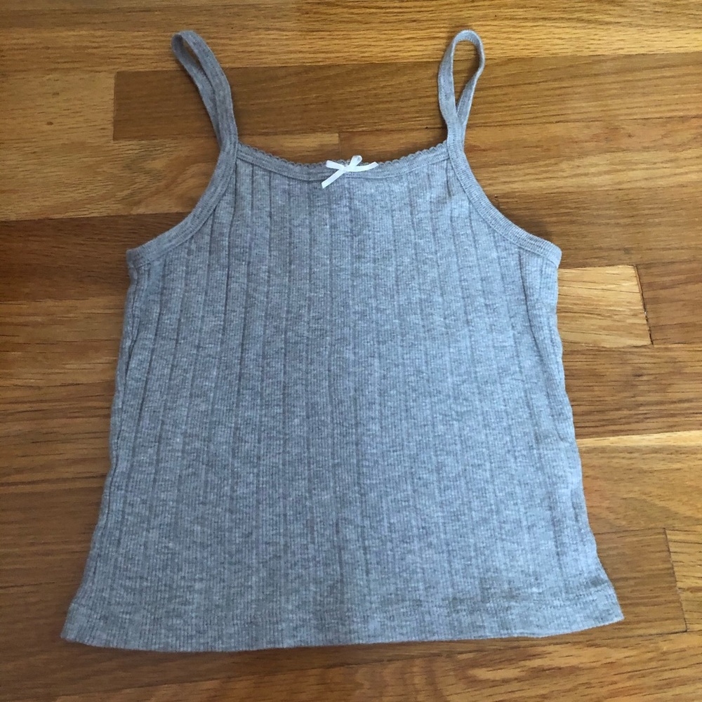 brandy melville grey tank✨